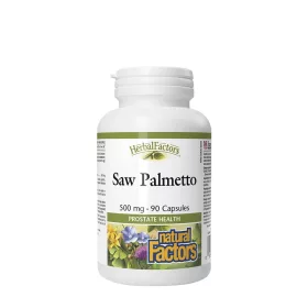 Natural Factors Fűrészpálma 500 mg (90 Kapszula)
