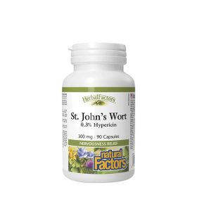   Natural Factors St. John's Wort - Közönséges Orbáncfű 300 mg (90 Kapszula)