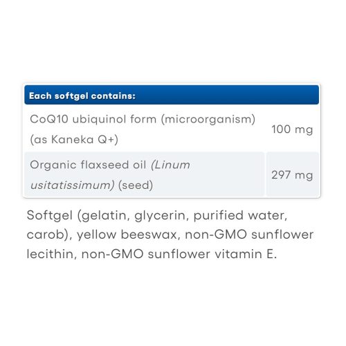Natural Factors Ubiquinol Active CoQ10 100 mg (60 Lágykapszula)