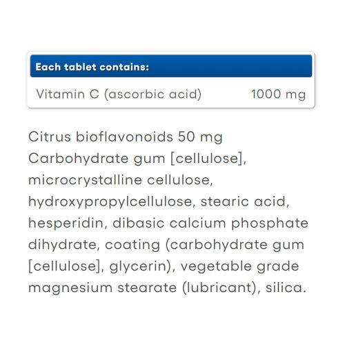 Natural Factors Vitamin C Time Release 1000 mg (90 Tabletta)