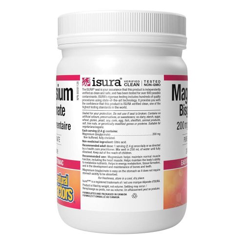 Natural Factors Magnesium Bisglycinate Pure 200 mg (240 g)