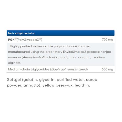 Natural Factors PGX Daily Ultra Matrix 750 mg (120 Lágykapszula)