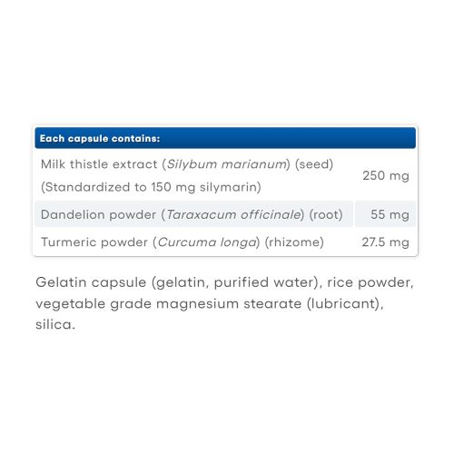 Natural Factors Milk Thistle 250 mg/150 mg Silymarin (90 Kapszula)