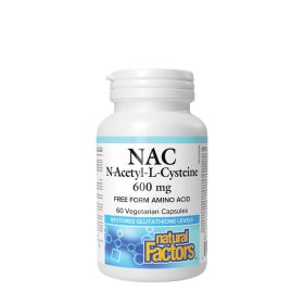   Natural Factors N-Acetyl-L-Cysteine (NAC) 600 mg (60 Veg Kapszula)