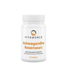   Vitaworld Ashwagandha – Rózsagyökér Komplex (60 Kapszula)