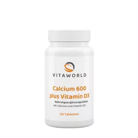 Vitaworld Kalcium 600 + D3-vitamin (60 Tabletta)