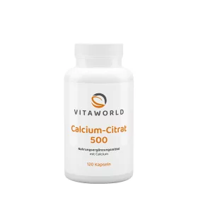 Vitaworld Kalcium-Citrát 500 (120 Kapszula)