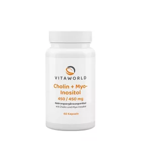   Vitaworld Choline + Inositol - Kolin és Inozitol 450/450 mg (60 Kapszula)