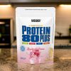 Weider Protein 80 Plus fehérjepor - 500 g - málna-tejszín