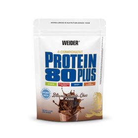 Weider Protein 80 Plus fehérjepor - 500 g - csokis brownie