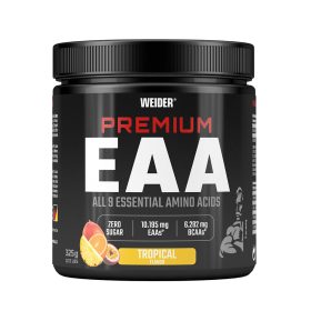   Weider Premium EAA aminosav italpor - 325 g - trópusi gyümölcs 