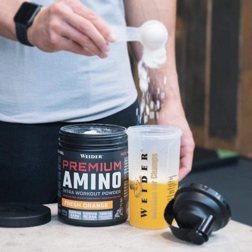 Weider Premium Amino Powder aminosav - 800 g - narancs