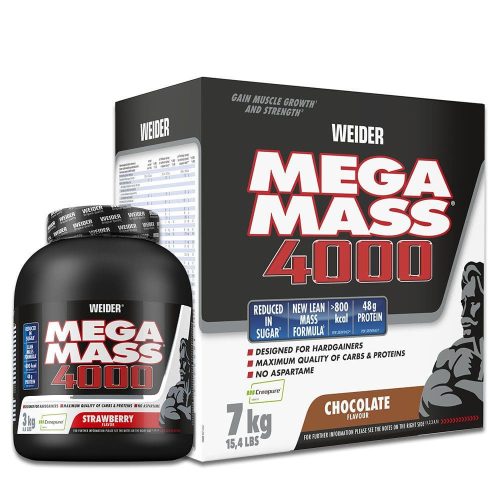 Weider Mega Mass 4000 tömegnövelő - 3 kg - vanília