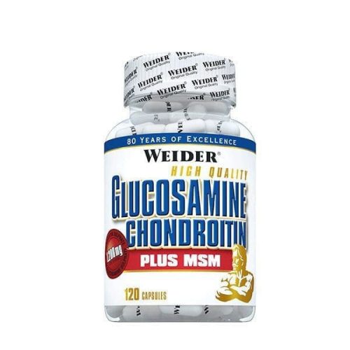 Weider Glucosamine Chondroitin plus MSM ízületvédő kapszula 