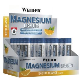   Weider Magnesium Liquid ásványi anyag pótló magnézium ital - 20x25ml