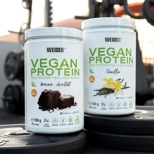 Weider Vegan Protein vegán fehérjepor - 750 g - keksz