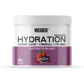   Weider Hydration Elektrolitpotló erdeigyümölcs ízű italpor - 180 g